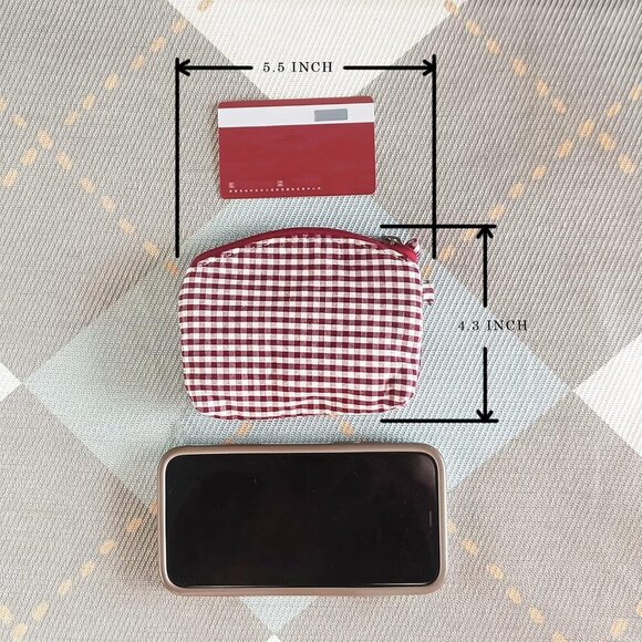 Coin Purse for Women Cute Small Wallets Change Purse Coin Pouch denim green - Picture 2 of 7